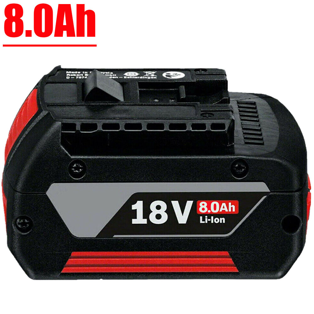 Pack For Bosch 18V 8.0AH Lithium-ion Battery BAT609 BAT618 BAT619 BAT610G Tools