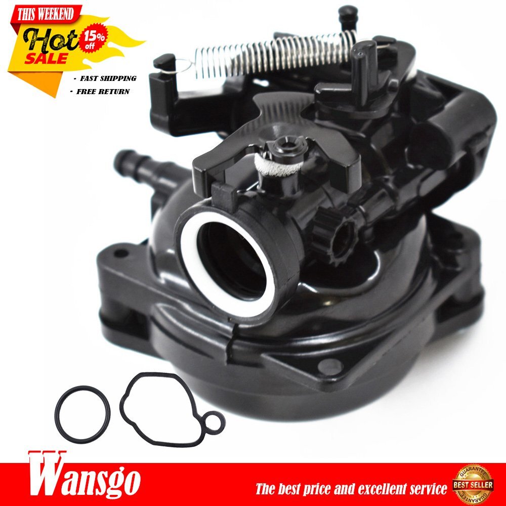 Carburetor For Briggs & Stratton 594529 Plastic & Metal Lawn Mower Replacement