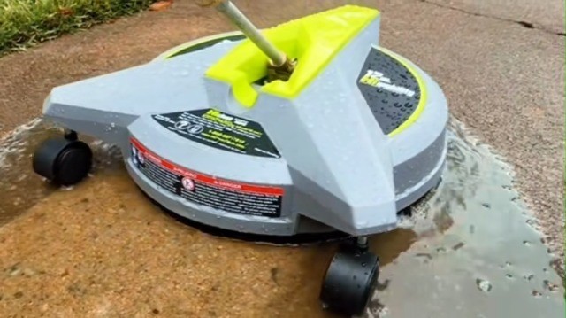 Electric Pressure Washer Surface Cleaner 12 Inch 3200 PSI With Wheels For