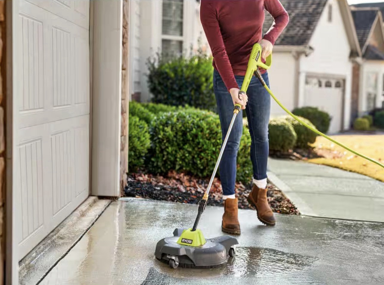 RYOBI RY143011 Brushless 3000 PSI Corded Pressure Washer w/ Surface Cleaner