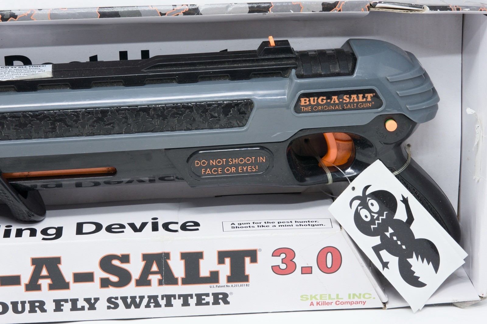 Damaged Box BUG-A-SALT Black Fly 3.0