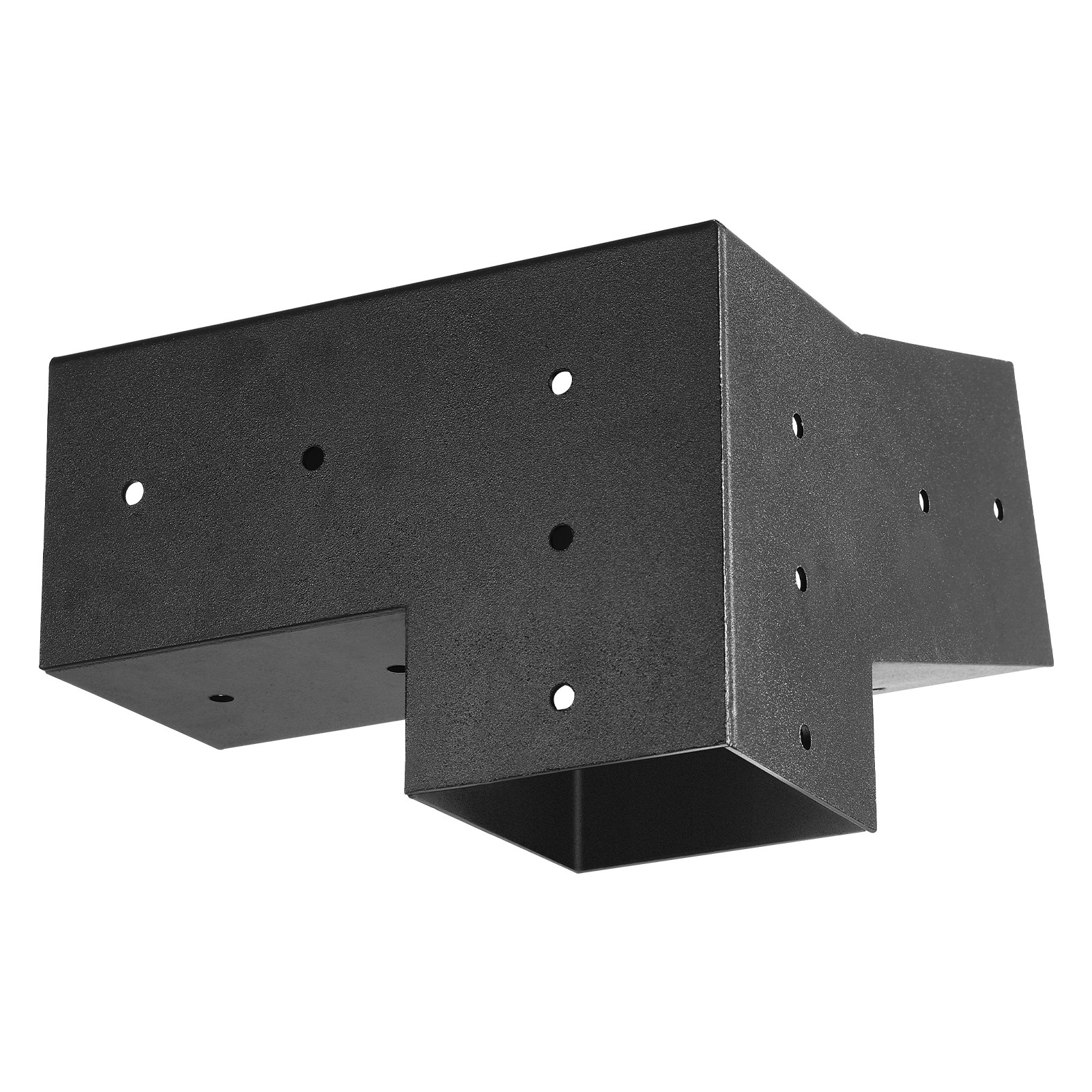 VEVOR 4×4 Inch Pergola Bracket Kit Inner 3.5×3.5 3-Way Slanted Brackets DIY Post