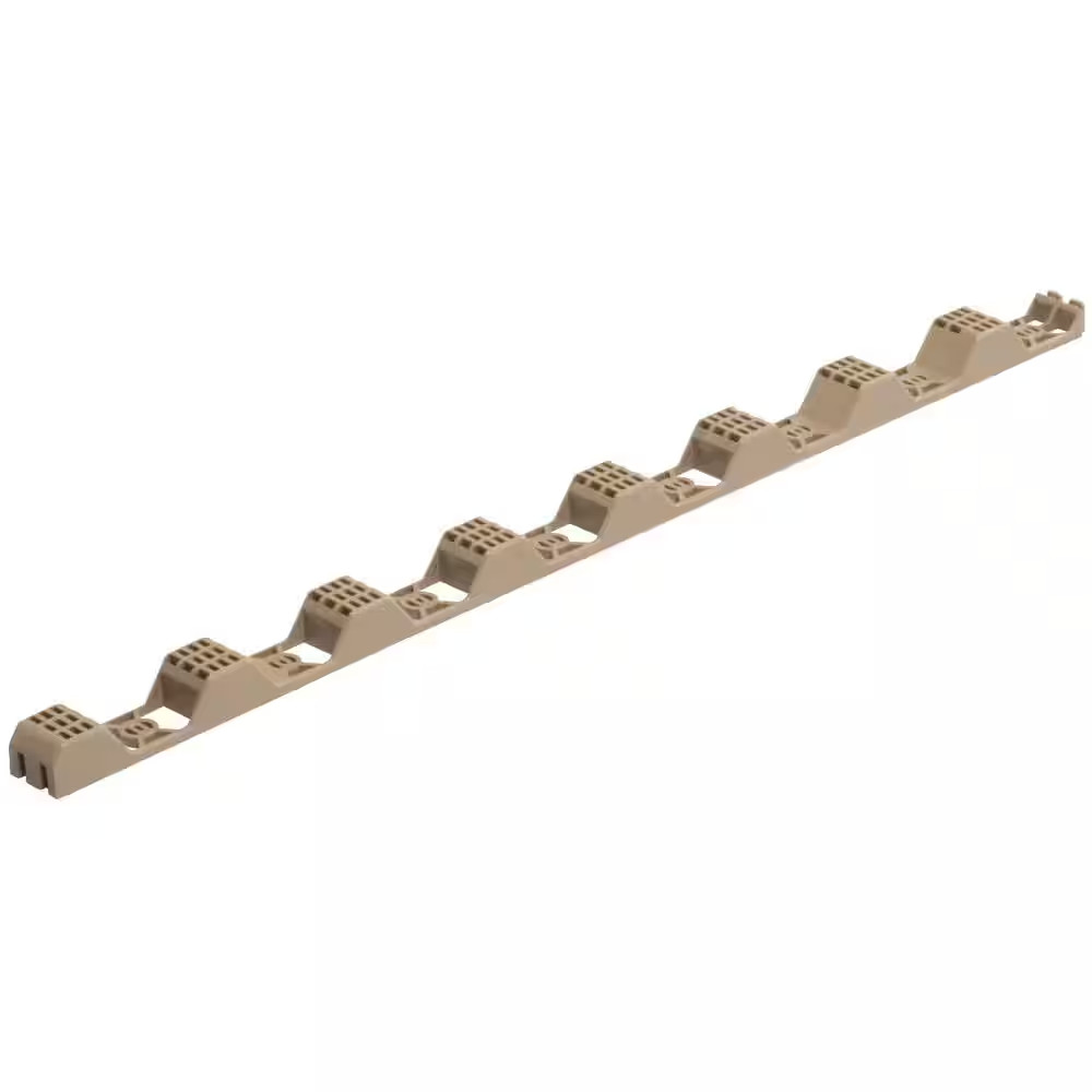 24 In. Horizontal Plastic Roof Closure Strips (6-Pack)