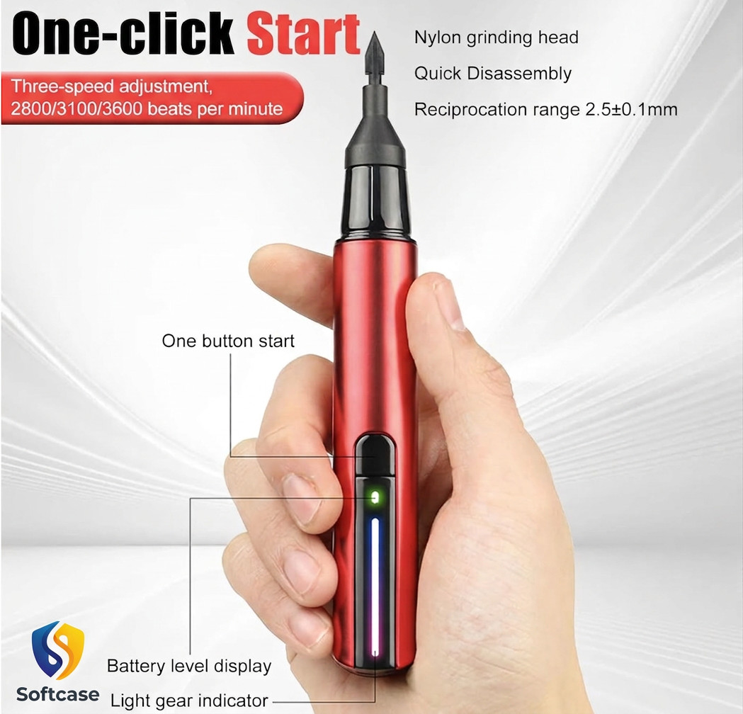 Electric Reciprocating Sander Mini Pen Detail Sander Tool USB Quick Charging
