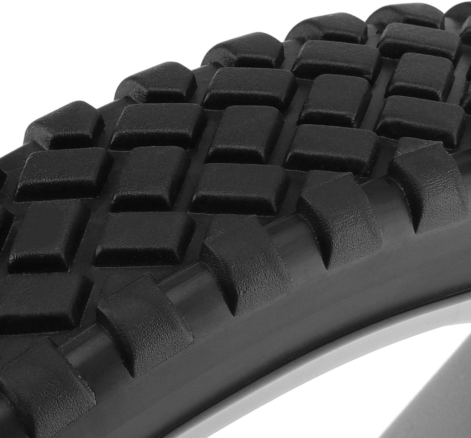2 Pack 12X1.7 Inch Plastic Spoked Wheel, 1/2″ Plastic Wheel with Diamond Tread,
