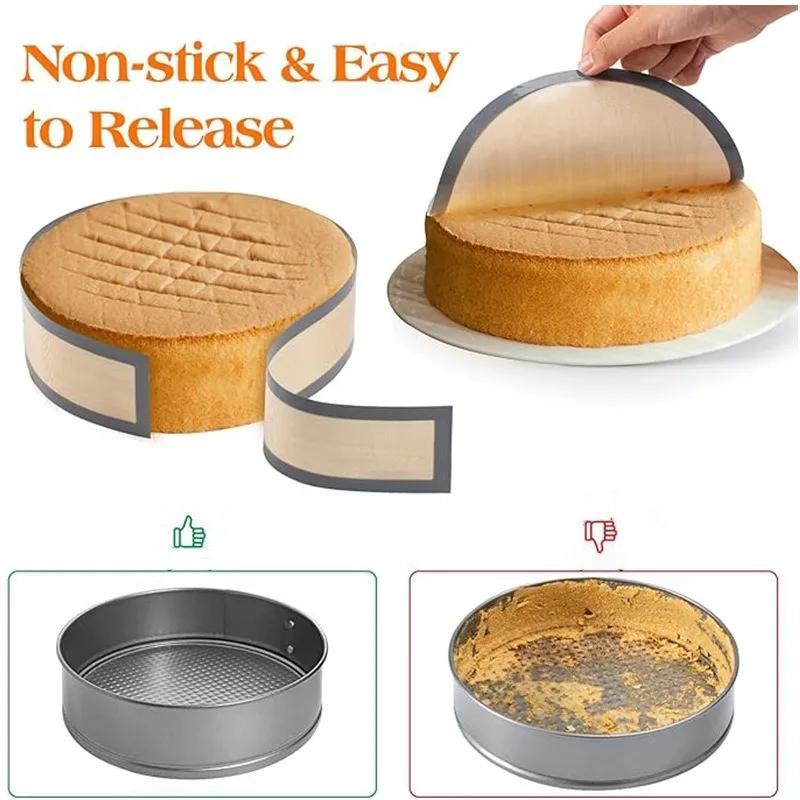 Silicone Baking Mat Set – Nonstick, Easy-clean Reusable for Cake, Pizza & Pas