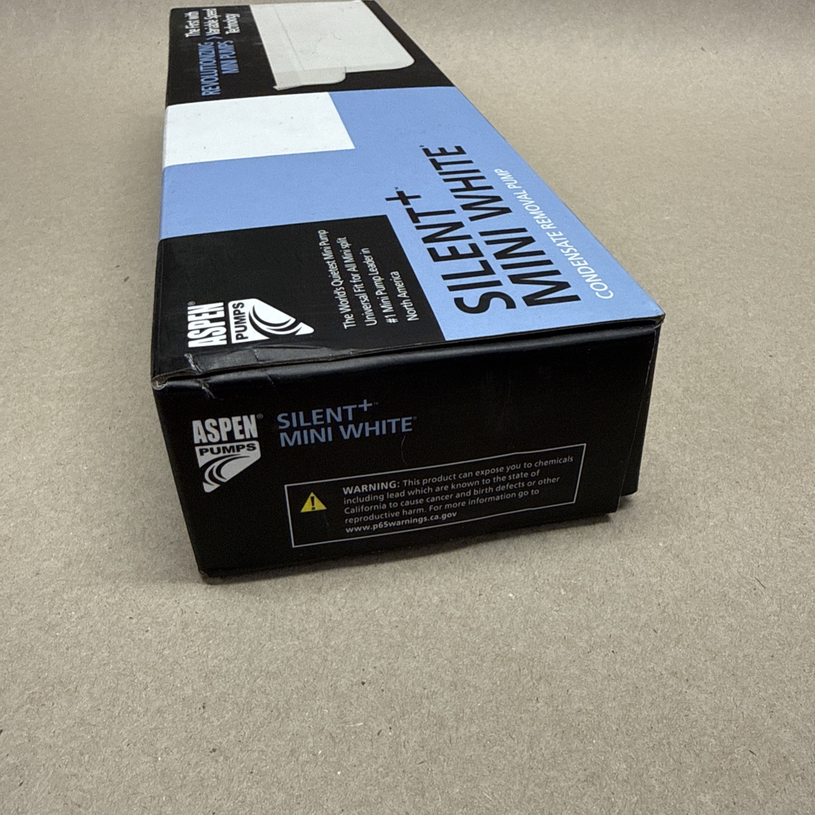 Aspen Pumps Silent + Mini White Condensate Removal Pump (New Model)