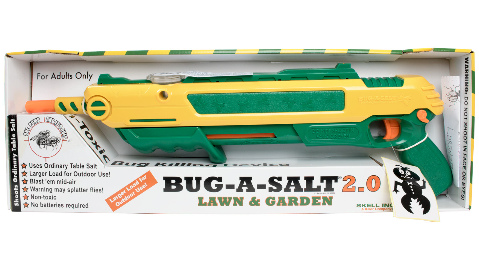 BUG-A-SALT COLLECTOR’S – LAWN AND GARDEN EDITION 2.0