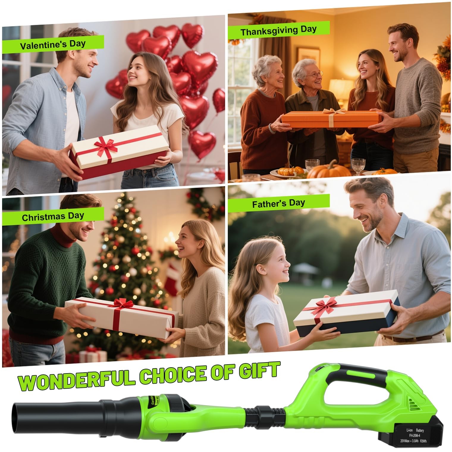 Leaf Blower Cordless,21V | 49″ Electric Leaf Blower with 2 x 3.0Ah Batteries …