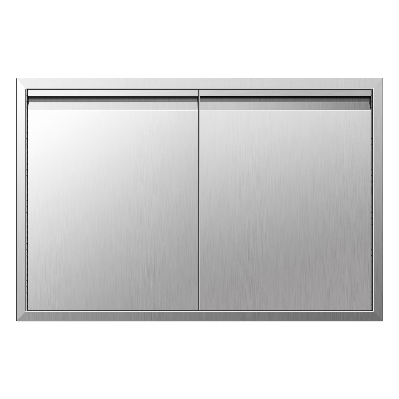 Outdoor Kitchen Door, 36W x 24H Inch 304 Brushed Stainless Steel BBQ Access Door