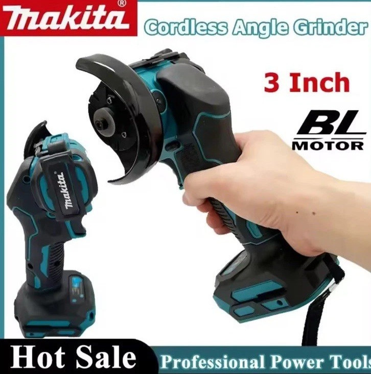 For Makita BL Motor 3” Mini Angle Grinder 18v Cut Off Bare Tool Only “Read”