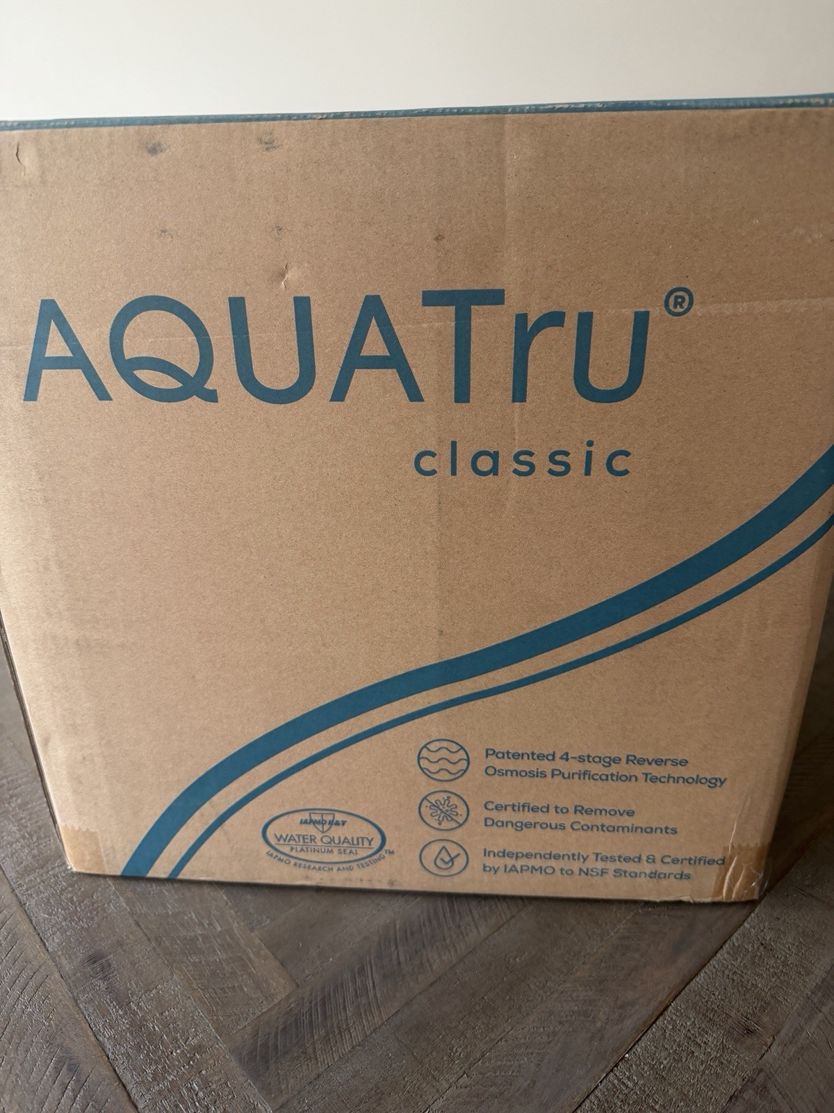 AQUATru 2040 Classic 4-Stage Reverse Osmosis Water Filter System NEW