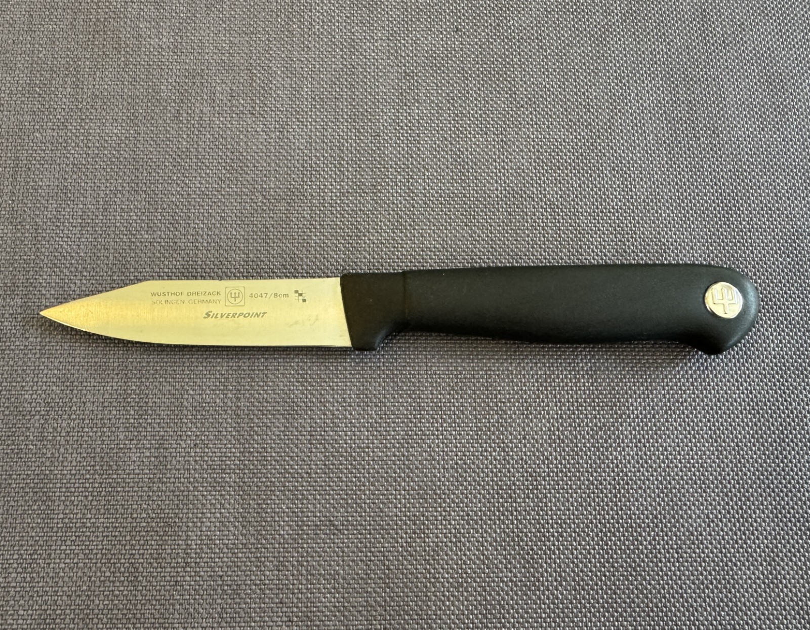 Wusthof Dreizack Silverpoint Solingen Germany 4047 / 8cm 3″ Blade Paring Knife