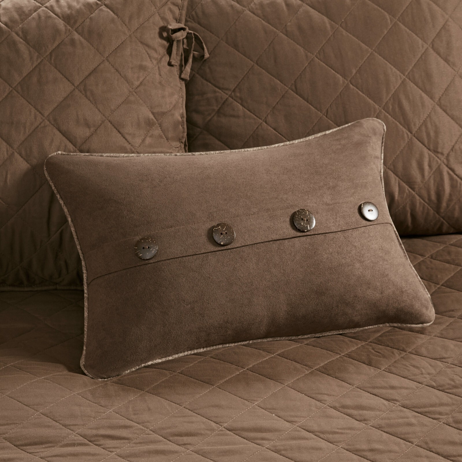 Madison Park 6 Piece Rustic Style Reversible Daybed Cover Set for Guest Room