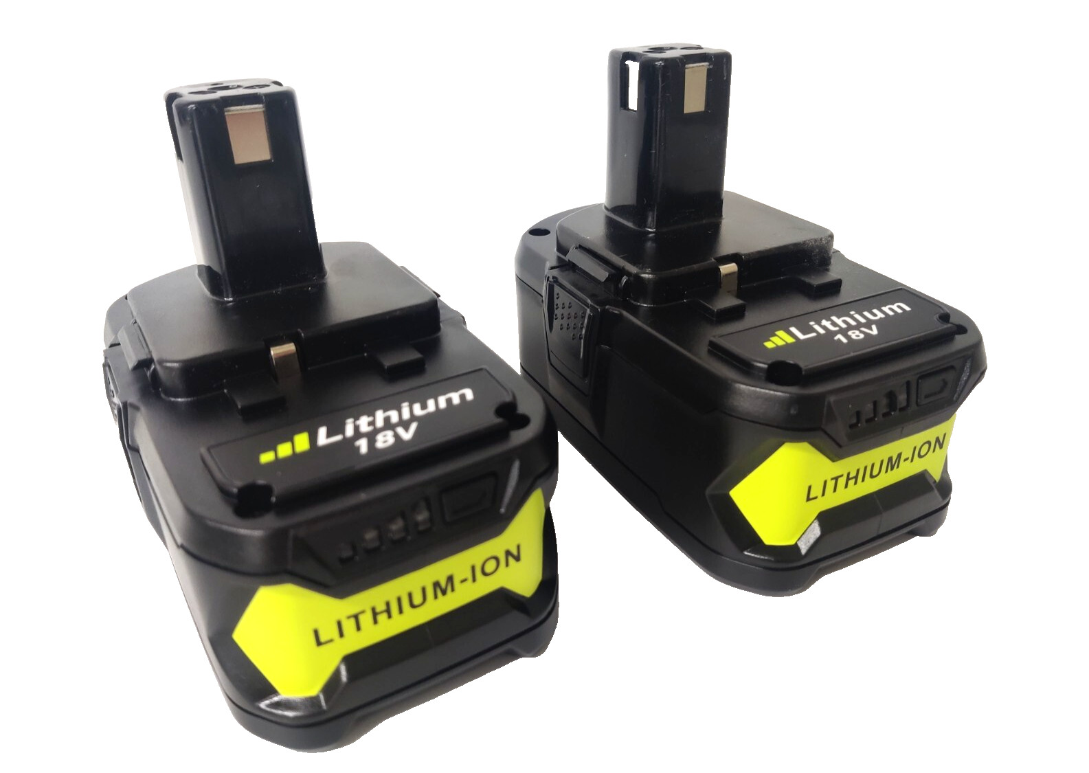 Lot of 2 8.0AH for Ryobi 18V Lithium Battery P102 P103 P105 P107 P108 P109