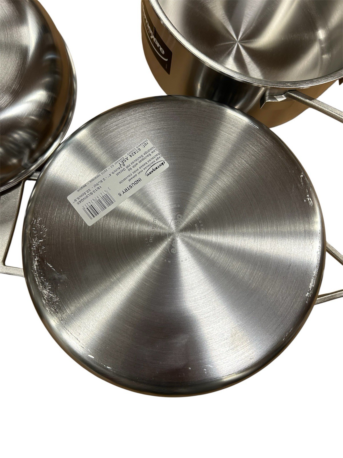 READ DESCRIPTION- Demeyere Essential 5-ply 10-pc Stainless steel Cookware Set