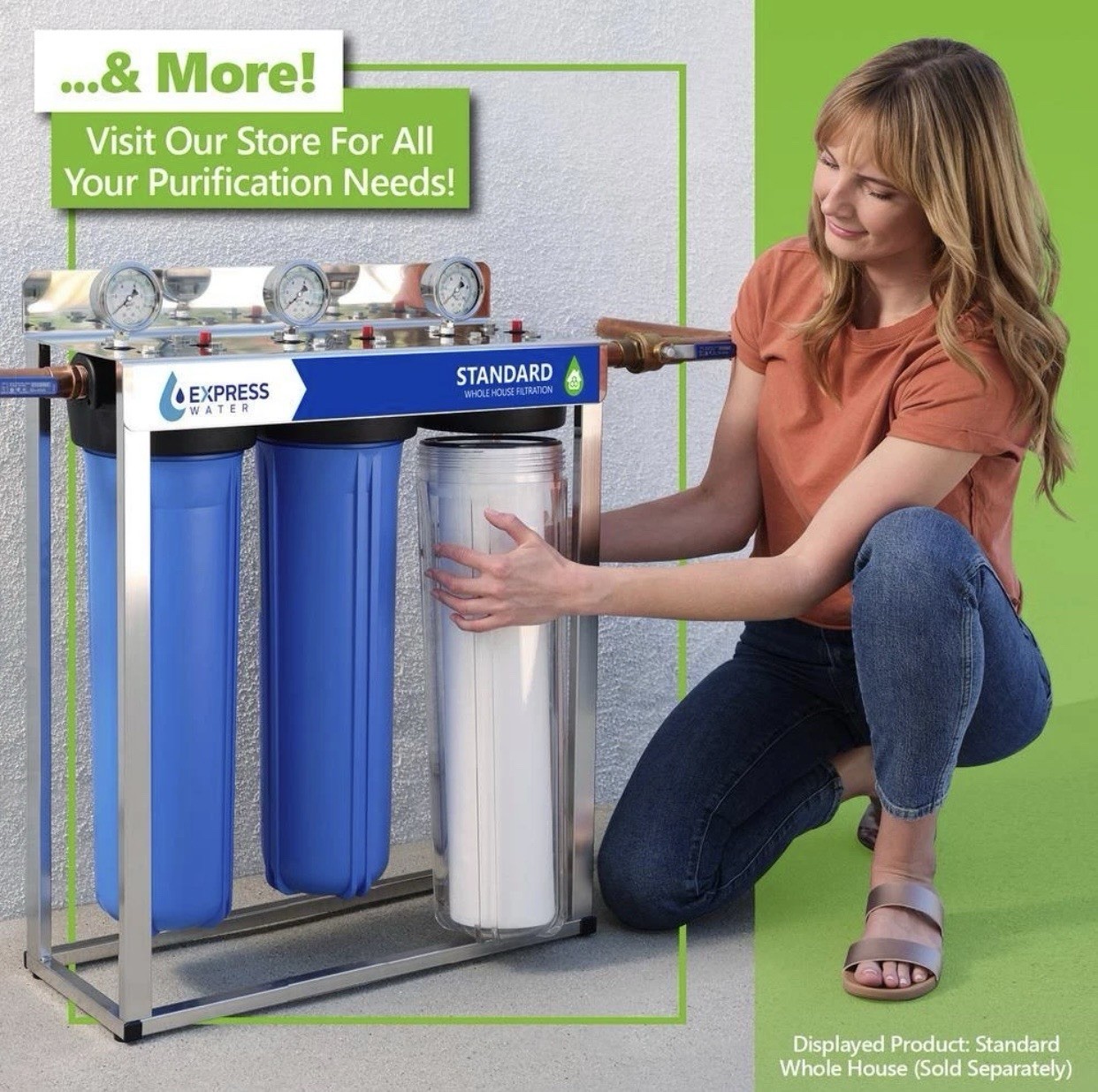 6 Months Alkaline Reverse Osmosis System Replacement Set 6 Filters 50 GPD *NIB*