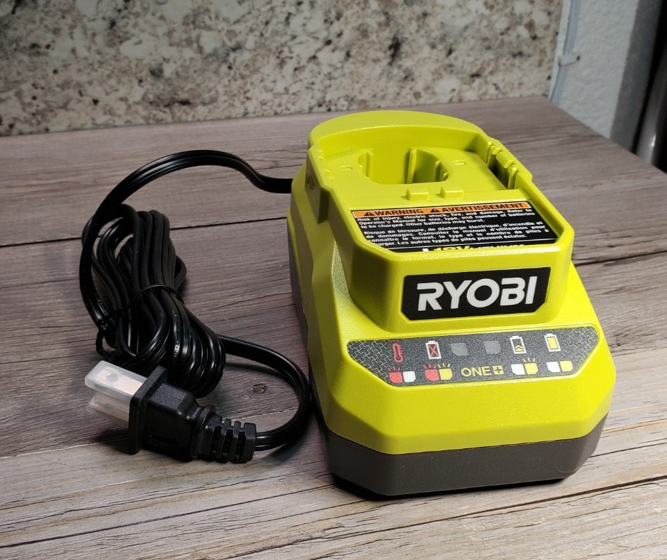 Ryobi One + 18 Volt 18V PCG002 Lithium Ion Battery Charger Li-ion Genuine UL Cer