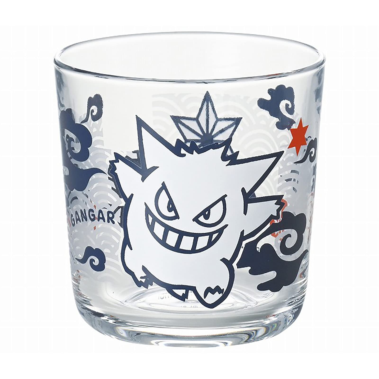 Kaneshotouki 140164 Pokemon Gengar Glass Cup Tumbler, 3.1 inches (8 cm), Cut …
