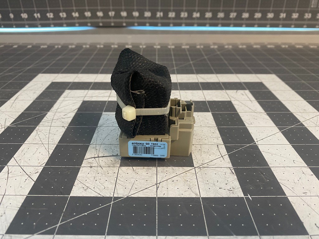 GE Refrigerator Compressor Overload & Start Relay P# 197D8031P006