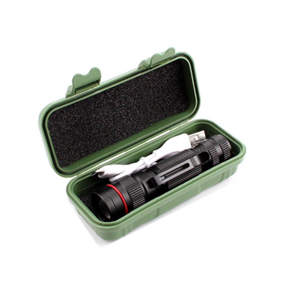 350000000 Lumen Super Bright LED Tactical Flashlight Rechargeable LED Work Light