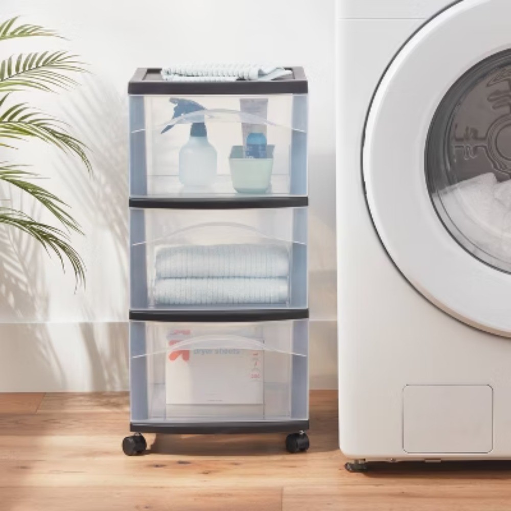 3 Drawer Medium Cart – Multi-purpose storage for lightweight items in any room
