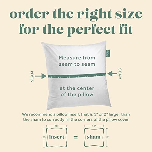 ComfyDown – Euro Square Pillow Insert FEATHER / DOWN Sham Stuffer – ALL SIZES!!