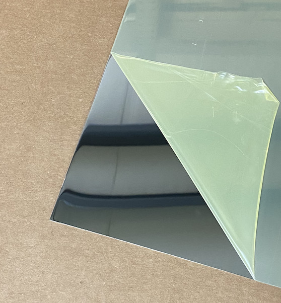 Mirror Finish Aluminum Sheet Brite Anodized .024″ Thick Trim – VARIOUS SIZES