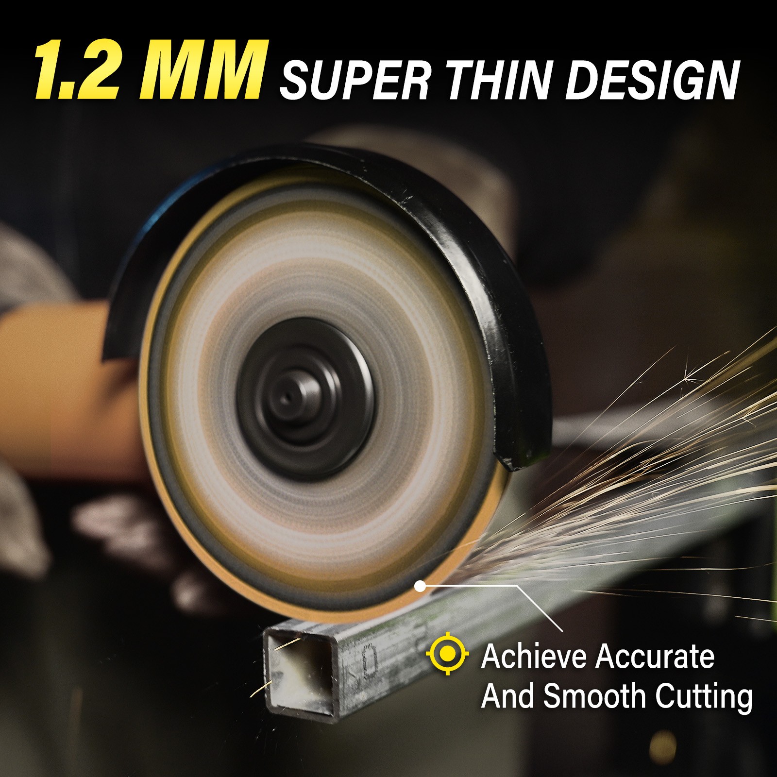3 Pack 4.5″ Diamond Cutting Wheel Metal Disc 115mm 7/8″ Arbor Angle Grinder
