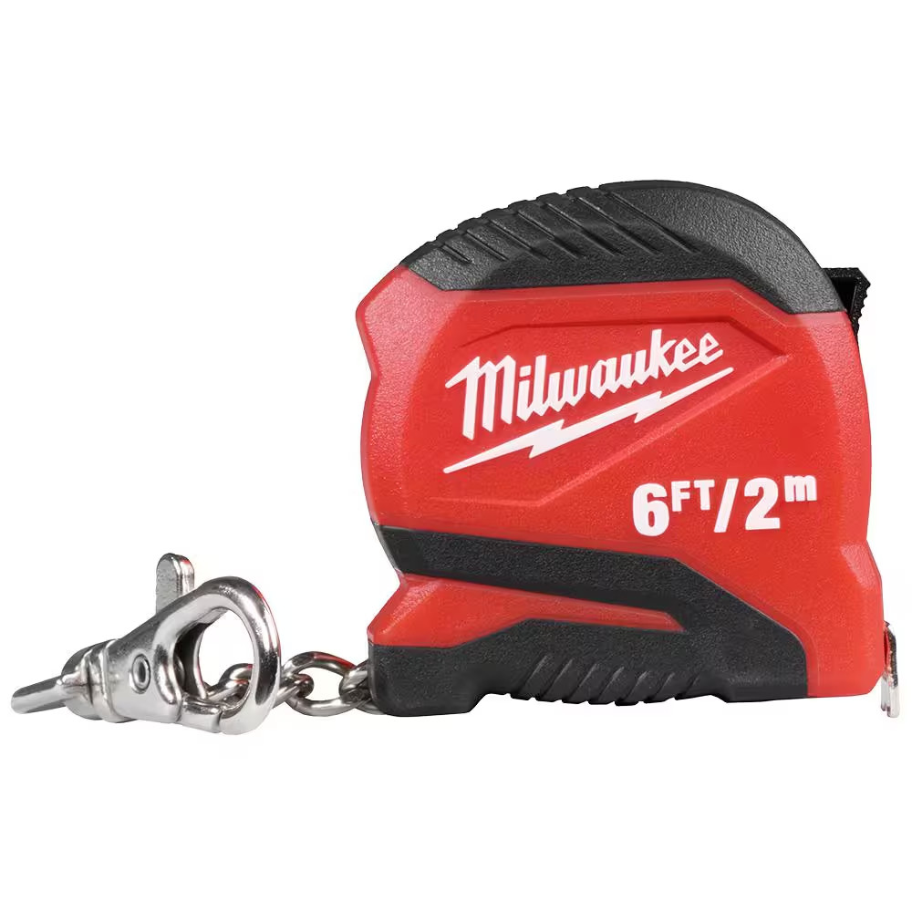 6 Ft. Keychain Compact Tape Measure