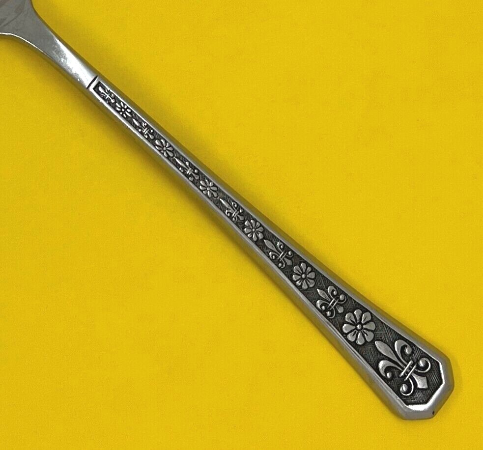 INTERPUR FLORENZ GLOSSY STAINLESS FLATWARE 8-PETAL FLOWER SINGLES /GROUPS CHOICE