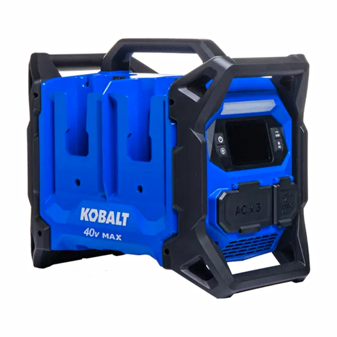 40-volt, 1800-Watts Portable Power Station (Battery Not Included)