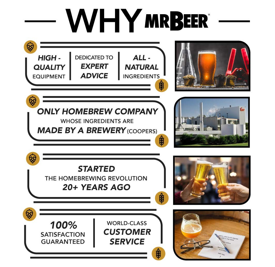 Craft Beer Making Kit 4 Gallon Complete DIY Home Brew Set Bottles Refills 30 Min