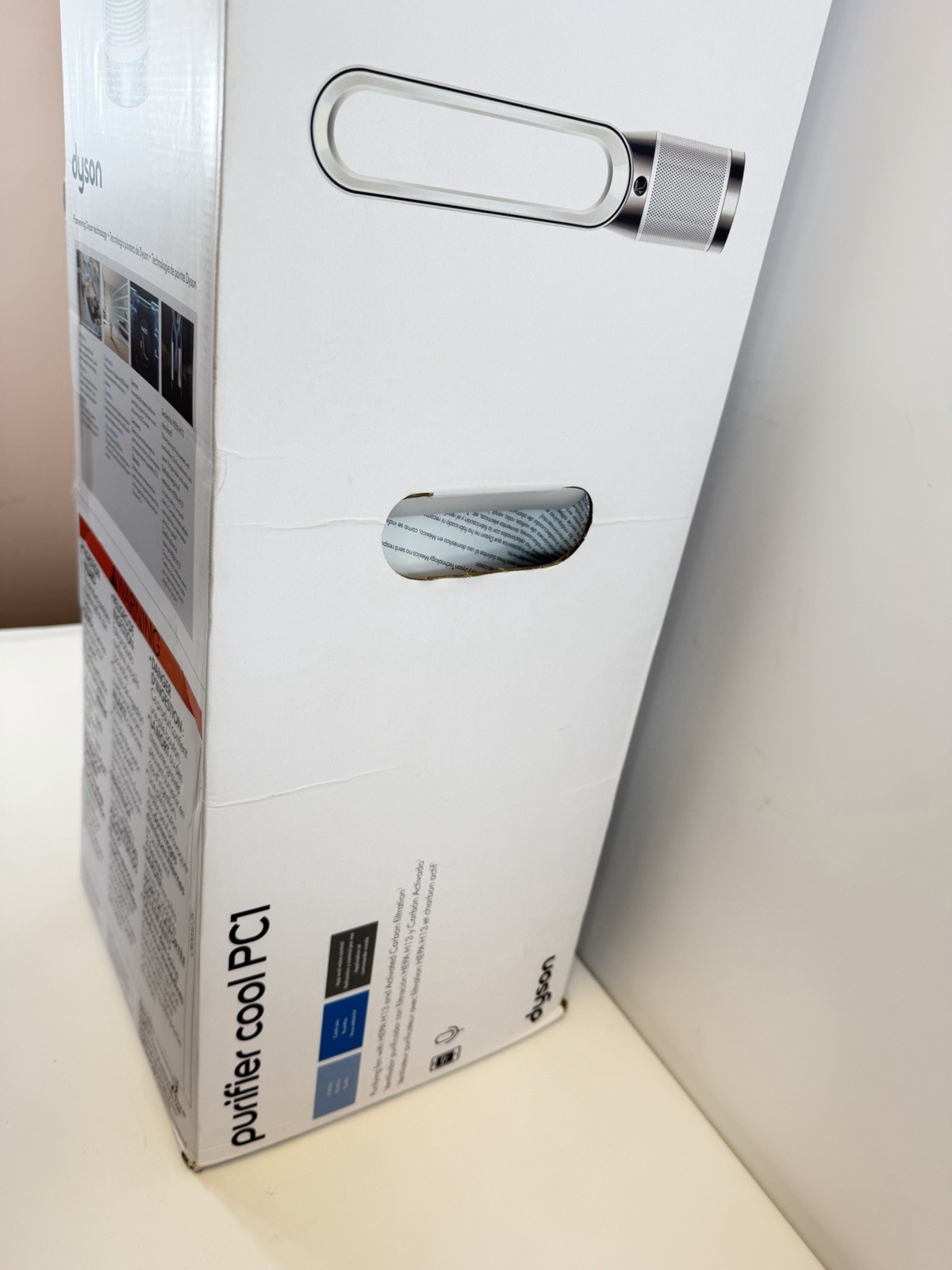 NEW Dyson Purifier Cool PC1-TP11 White and silver NEW