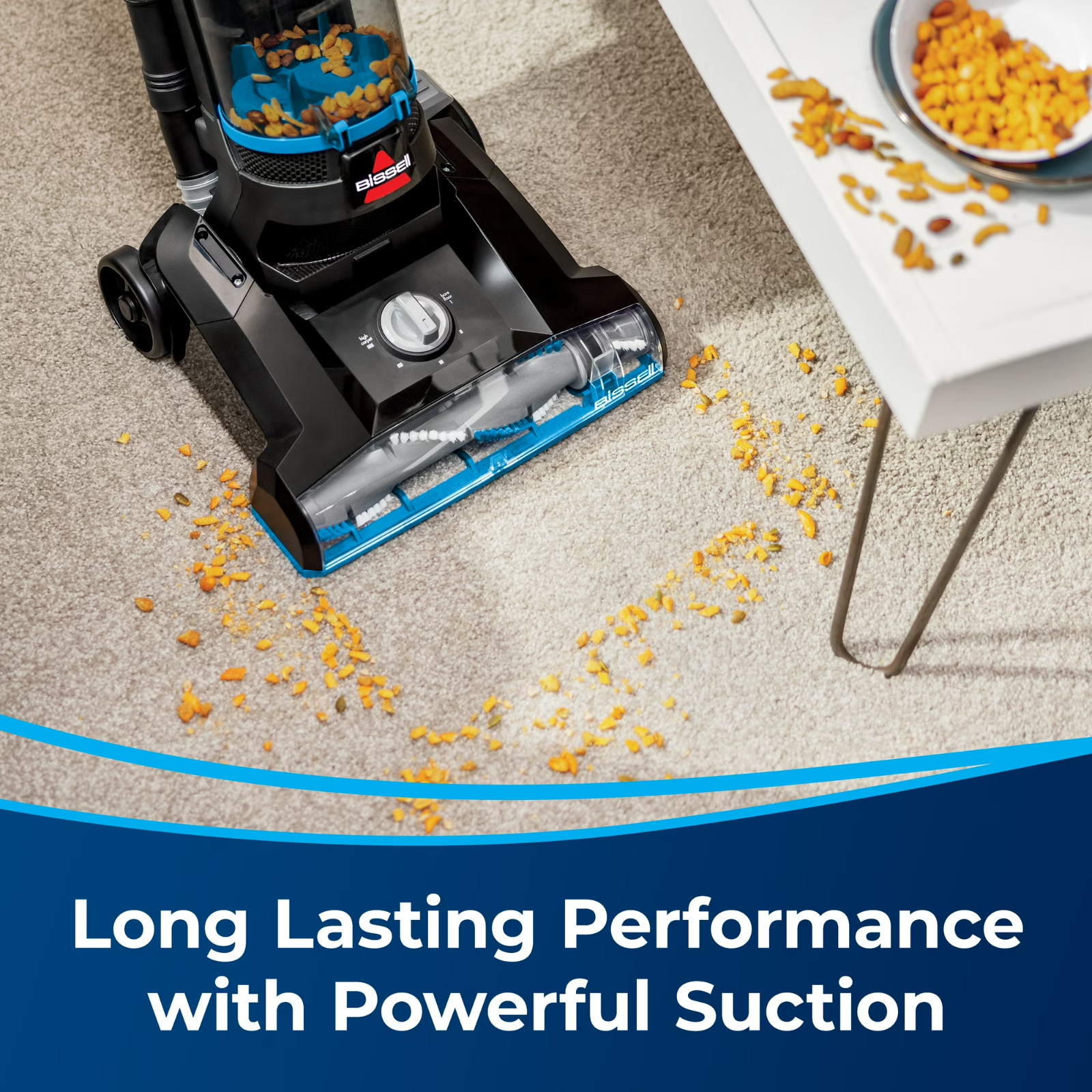 PowerForce Helix Dirt Separation Bagless Upright Vacuum Pet Friendly 3313Blue