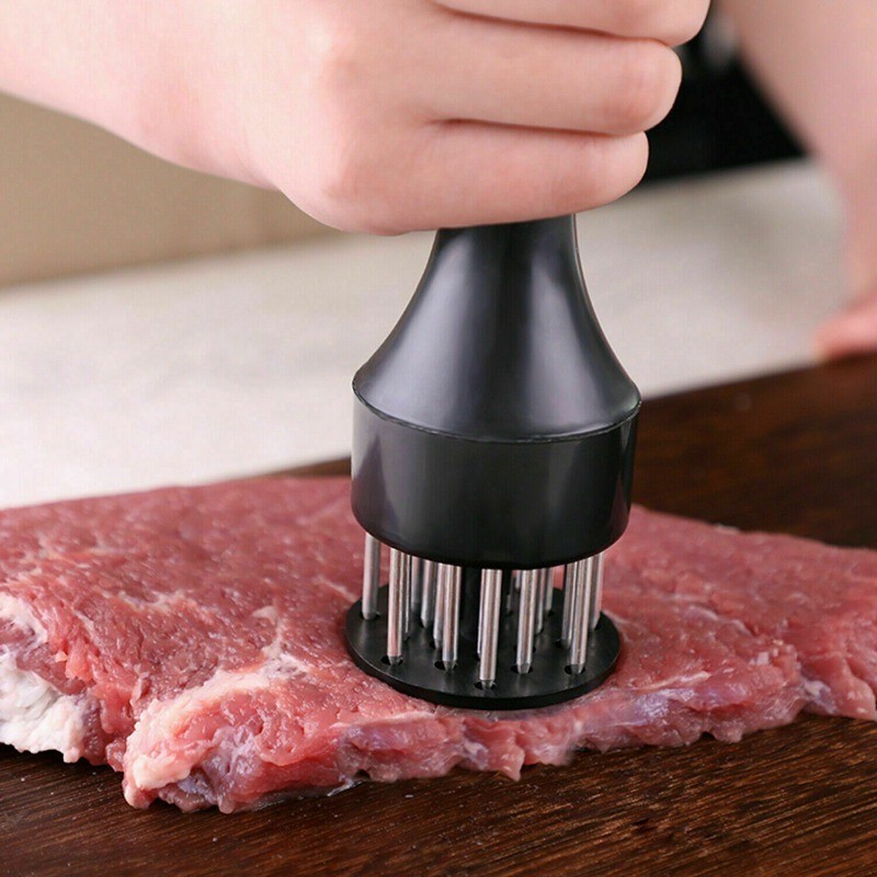 1PC Meat Tenderizer Tool 21 Stainless Steel Needles For Tenderizing Kitchen Tool