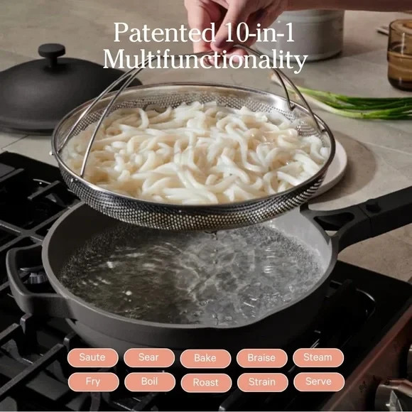Our Place Always Pan CHAR Color 2.6qt/2.46l IN BOX READ Description