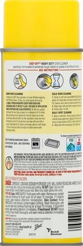 Easy Off Heavy Duty Oven Cleaner Regular Scent 14.5 oz Can Pack of 2