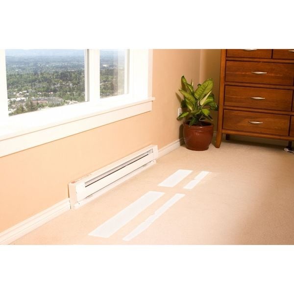 Cadet 2F500w 30″ Electric Baseboard Heater, White, 375/500W, 208/240V