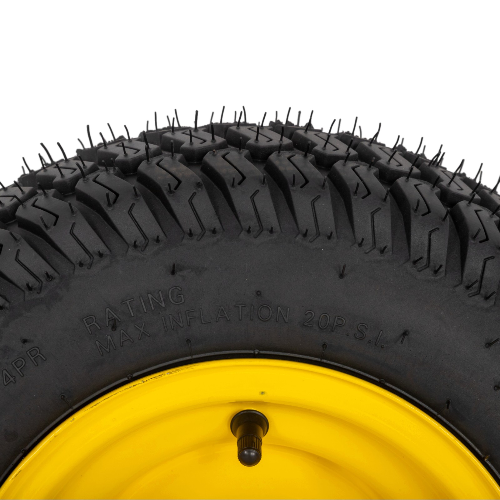 Set of 2 16×6.50-8 Lawn Mower Tractor Tires & Wheels 4 Ply 16×6.5-8 Tubeless