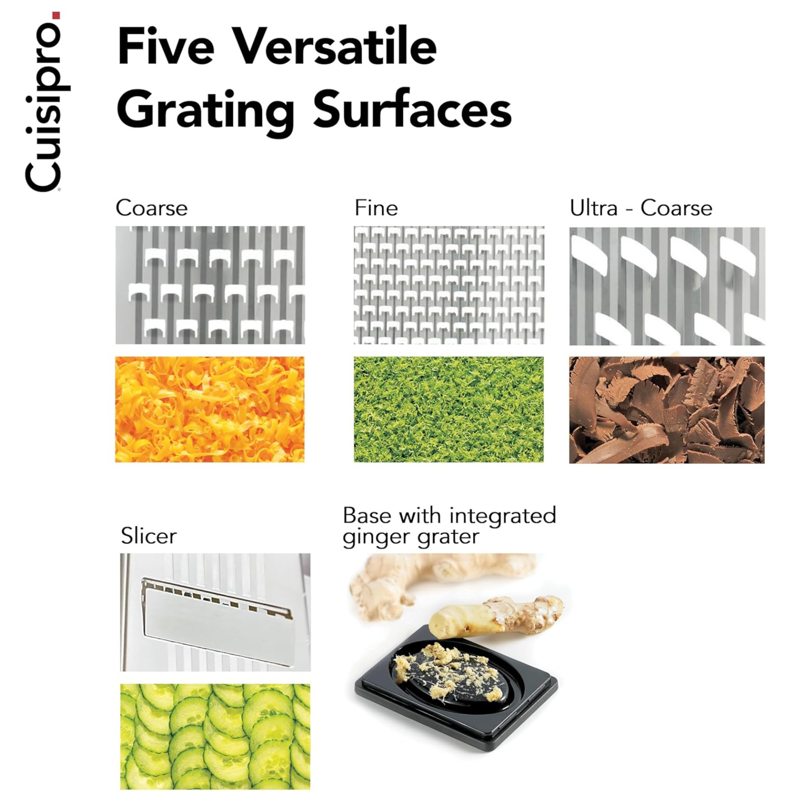Cuisipro 4 Sided Box Grater Silver 746850