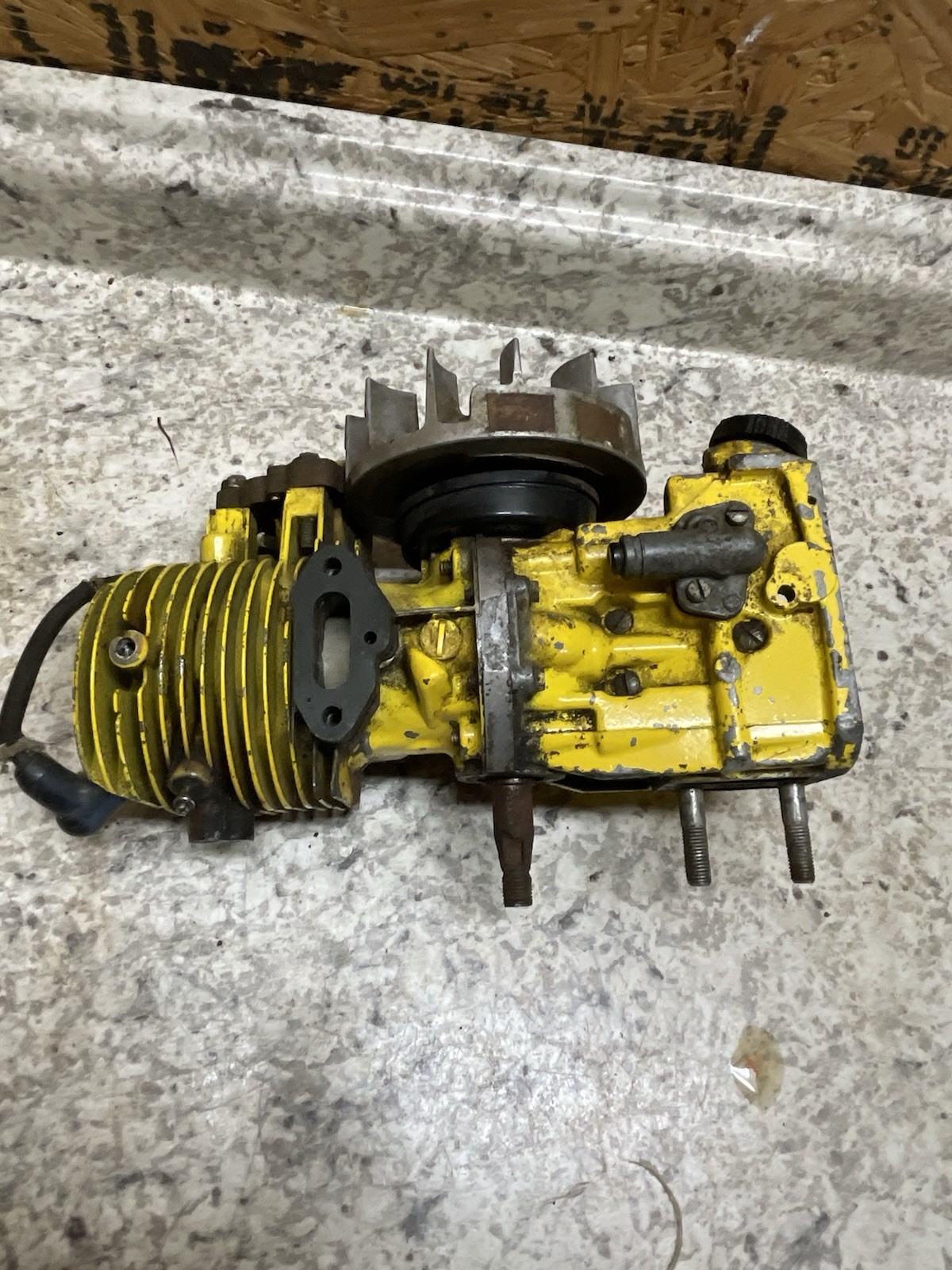 OEM Vintage McCulloch Chainsaw Engine, Untested, Unknown Model, Spins Freely
