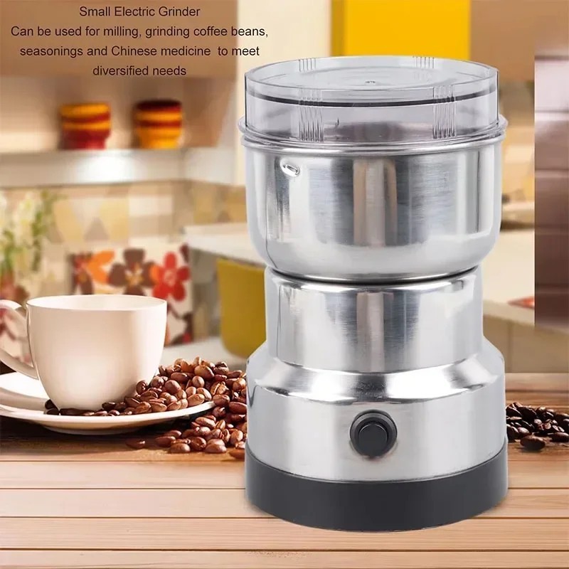 NEW Electric Coffee Bean Grinder Nut Seed Herb Grind Spice Crusher Mill Blender