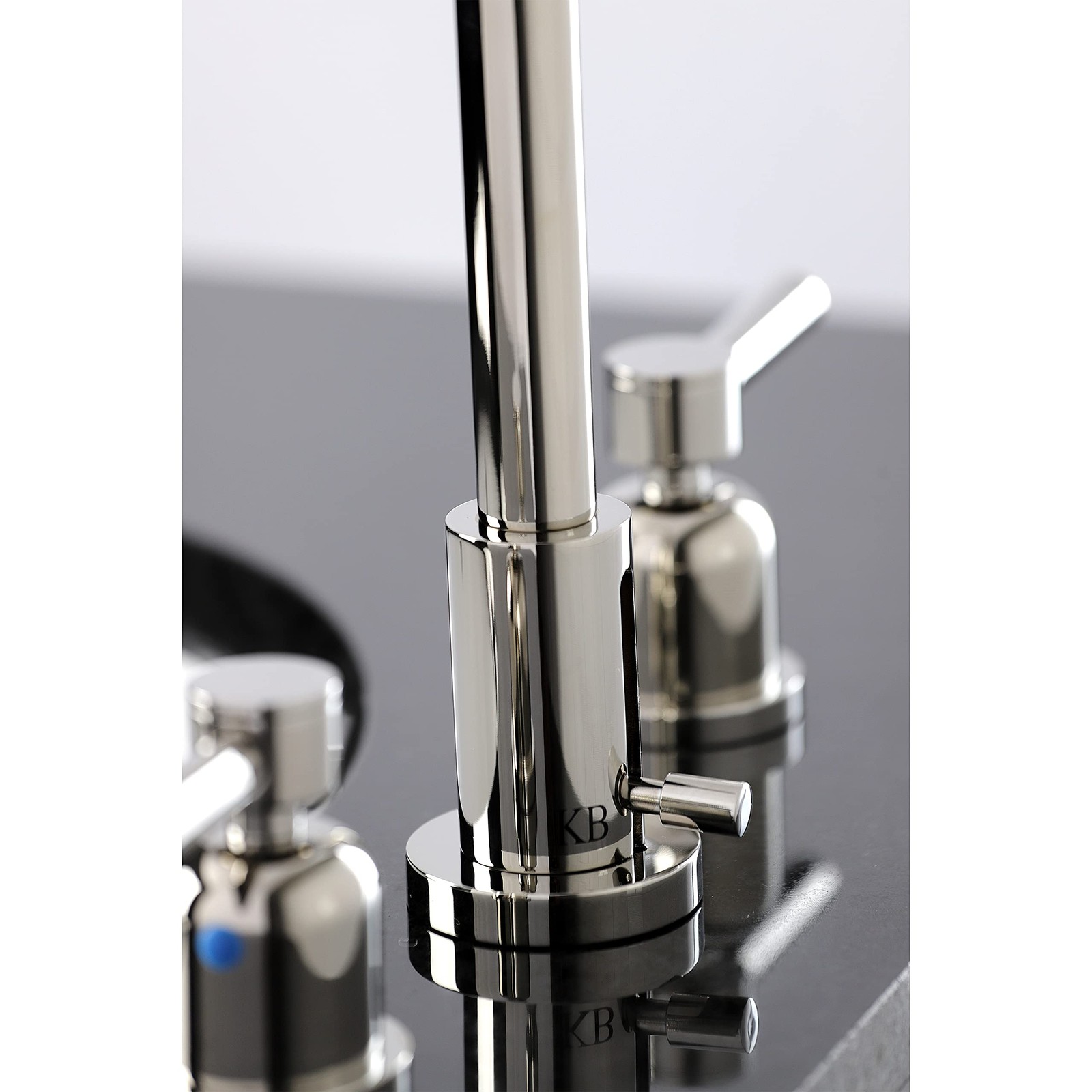 Fauceture Concord Widespread Bathroom Faucet with Pop-Up Drain, Polished Nickel