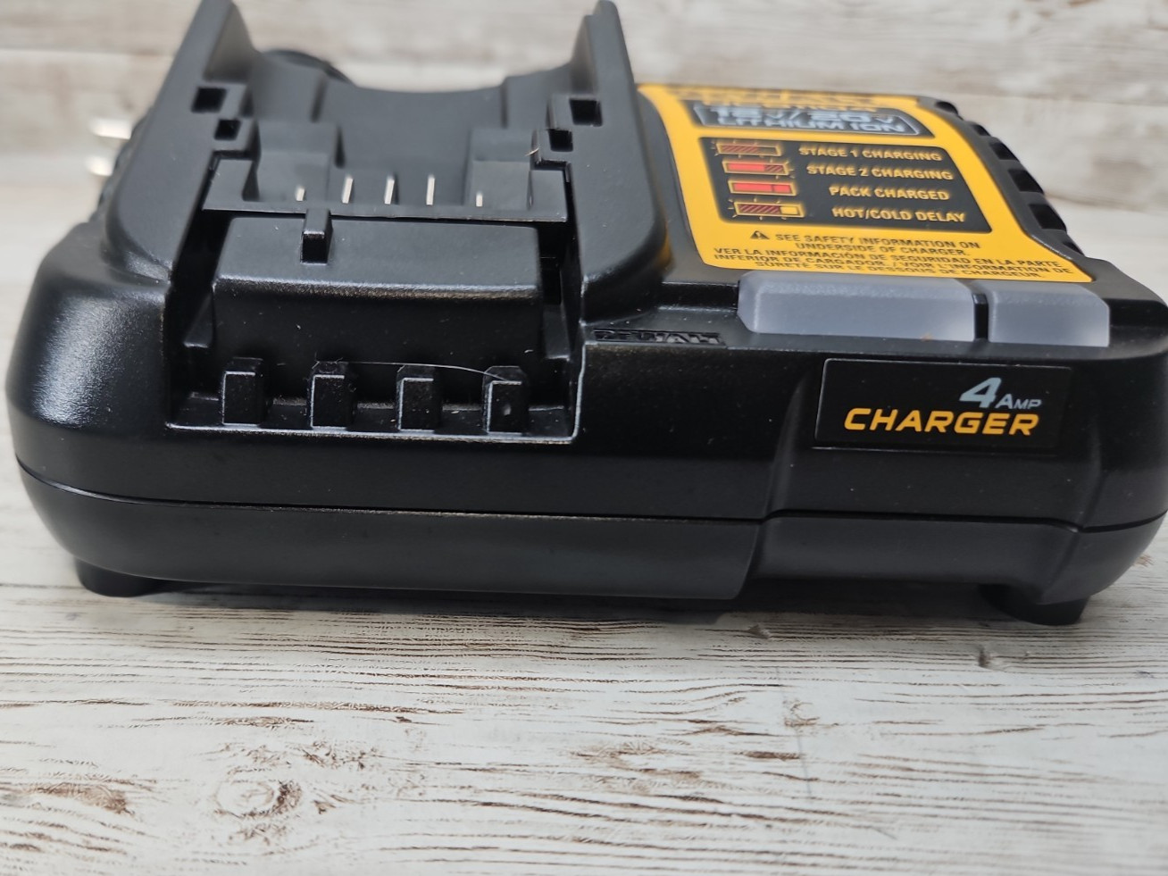 DEWALT DCB1104 Battery Charger 12V / 20V MAX Lithium Ion 4 Amp Fast Charging