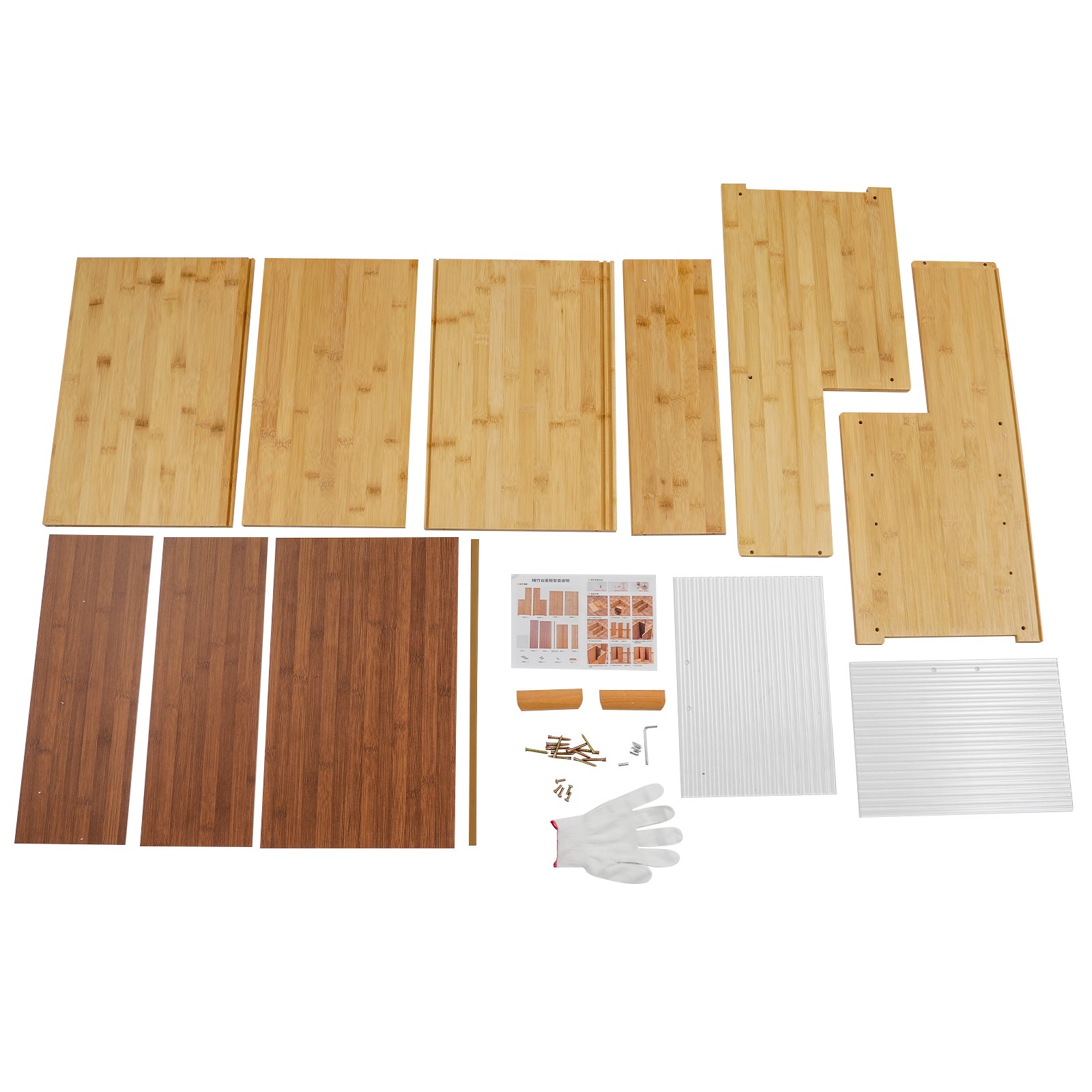 Kitchen Pantry Storage Cabinet Small Countertop Storage Sideboard Cupboard