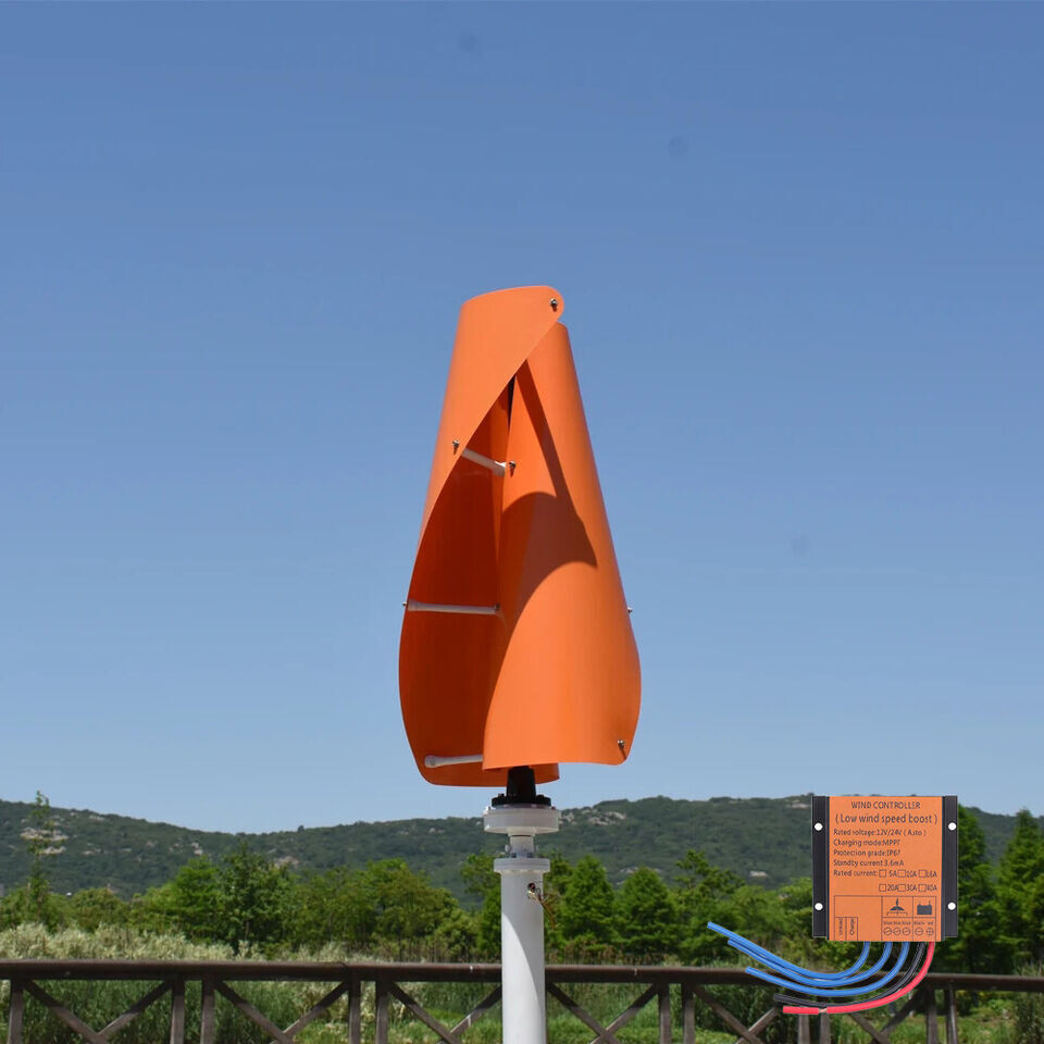 2000W Vertical Axis Wind Turbine 12V/24V/48V Maglev Wind Power Generator