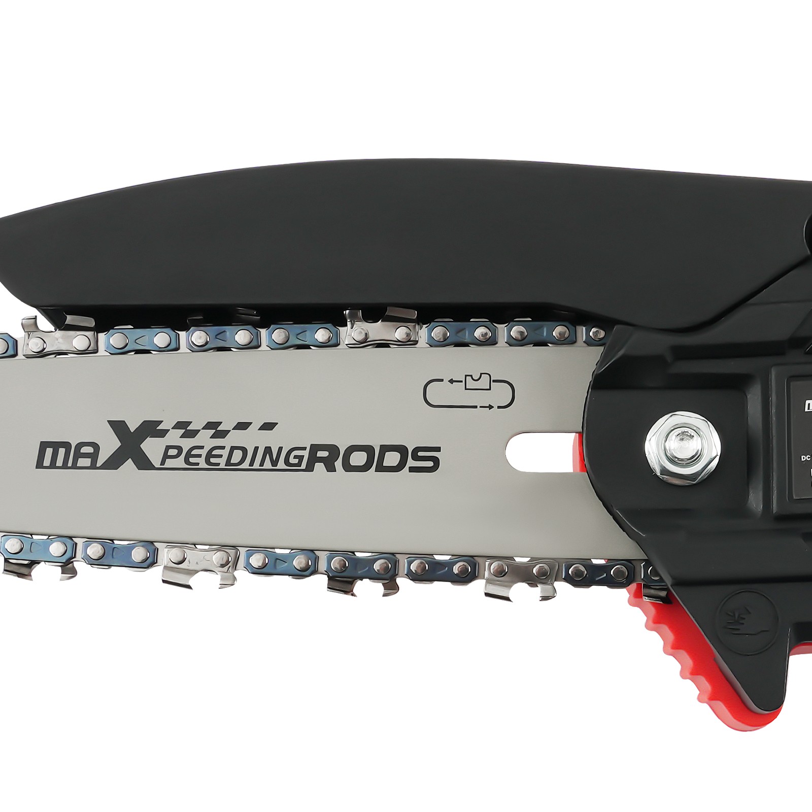 21V Cordless for Mini Chainsaw with 2 Batteries 3 Chains Portable Garden Pruning