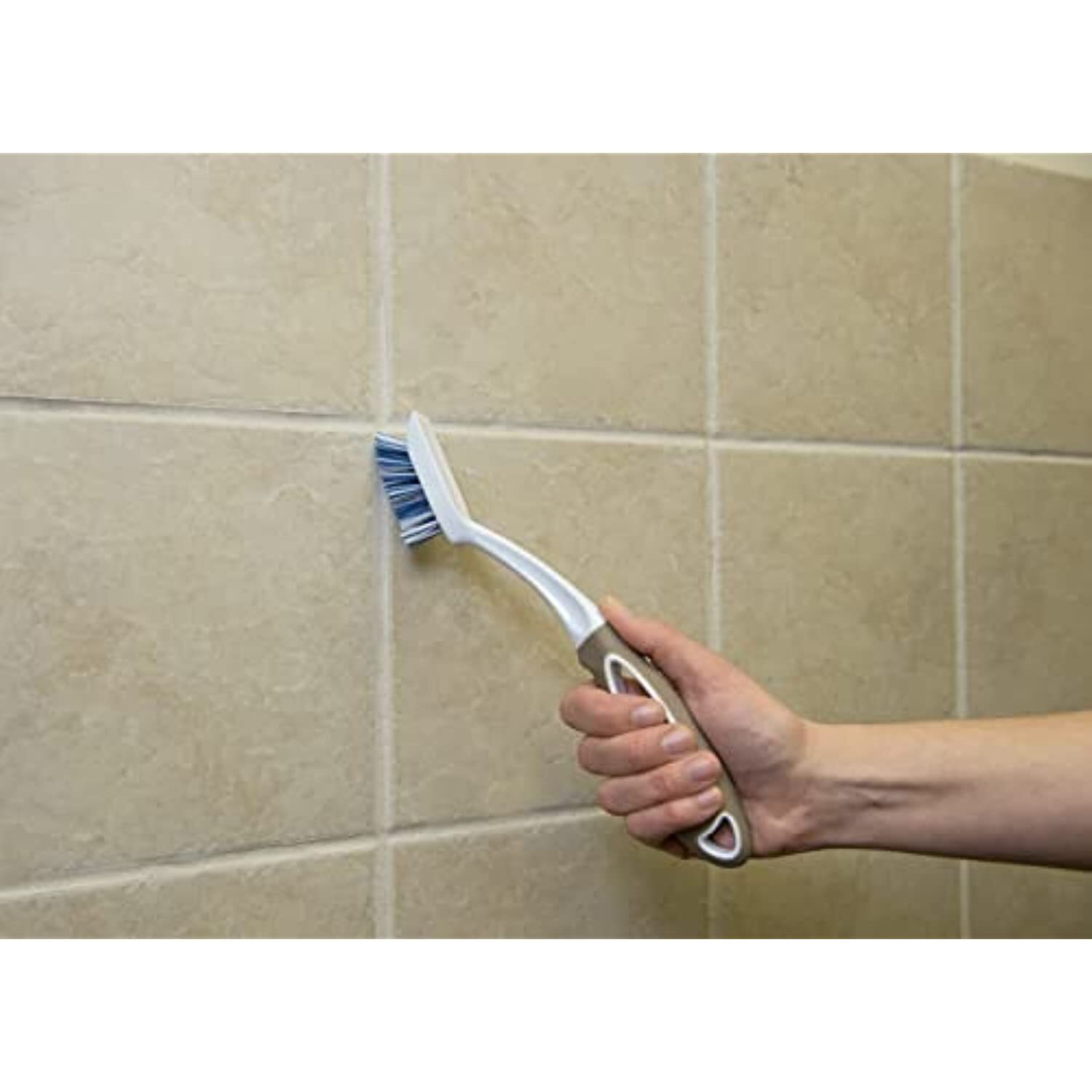 Quickie Tile and Grout Brush with Microban