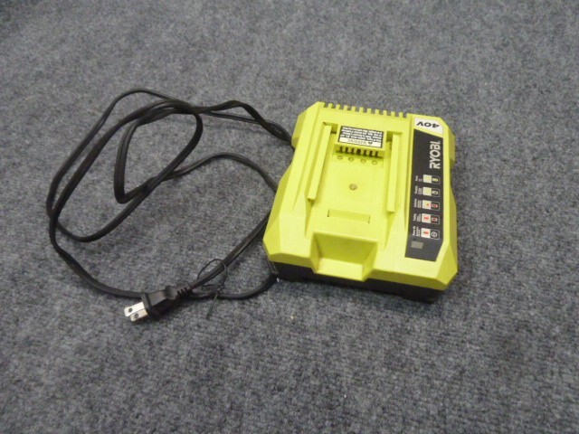 Genuine RYOBI 40V Lithium-Ion Rapid Charger OP401